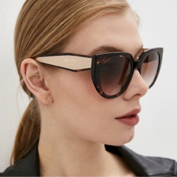 NEW PRADA SUNGLASSES PR14WS 01R0A6 WOMEN’S PRADA SPR 14W PRADA PR 14WS - Picture 2 of 11